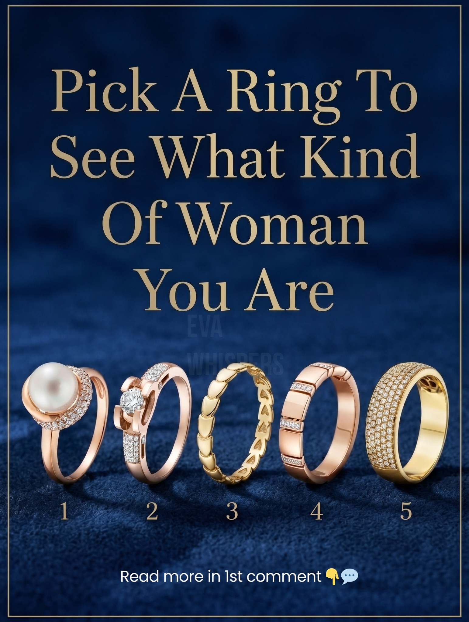 Pick a Ring to Reveal Your Hidden Personality Traits