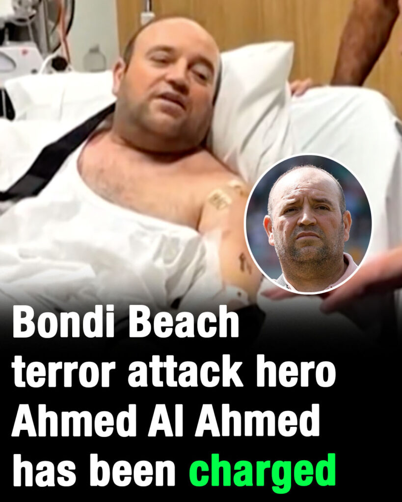 Bondi Beach terror attack hero Ahmed Al Ahmed has been charged