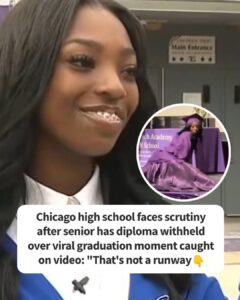Chicago high school refuses teen diploma after viral graduation split