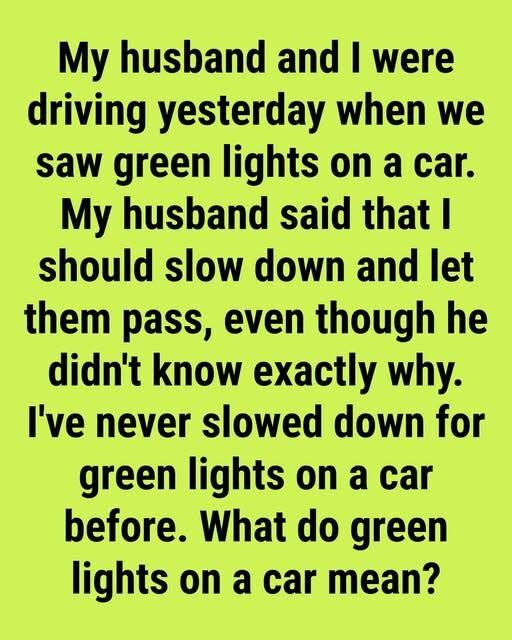 Why Some Medical Transport Vehicles Use Green Warning Lights