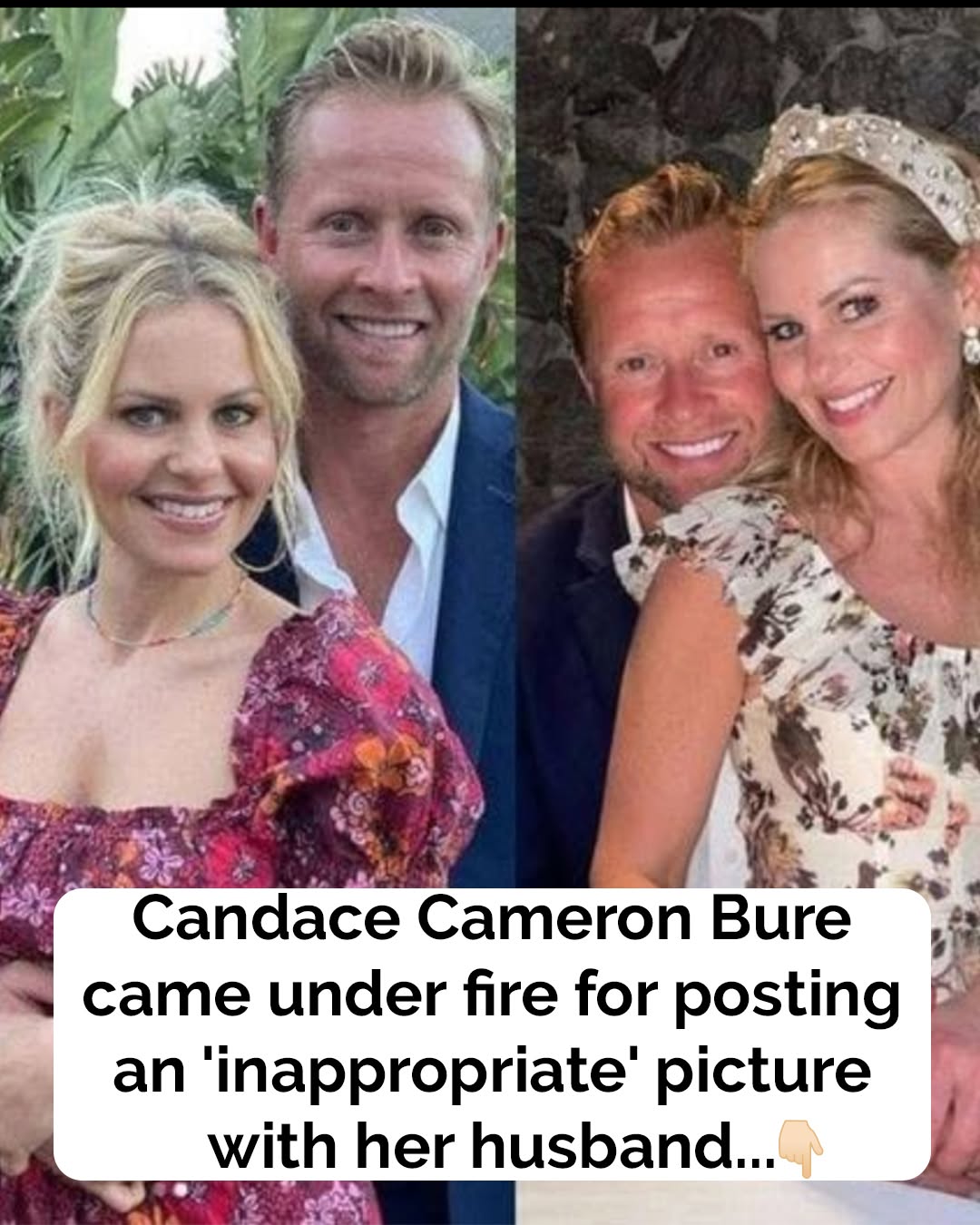 Candace Cameron Bure won’t back down over pics backlash
