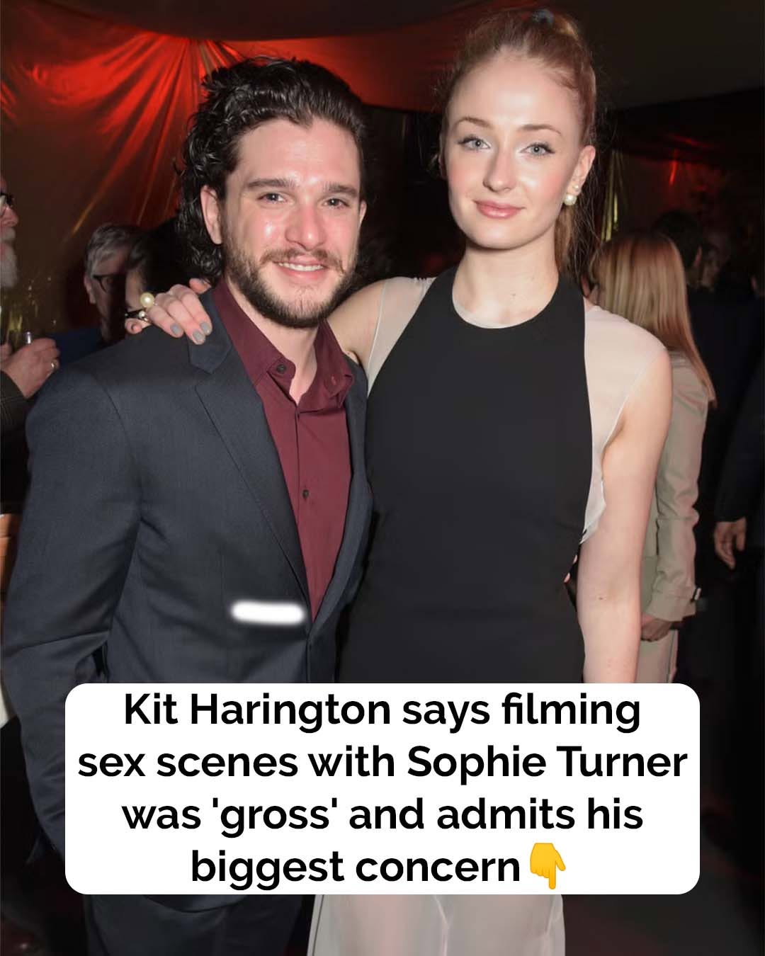 Kit Harington reveals uncomfortable detail while filming with Sophie Turner