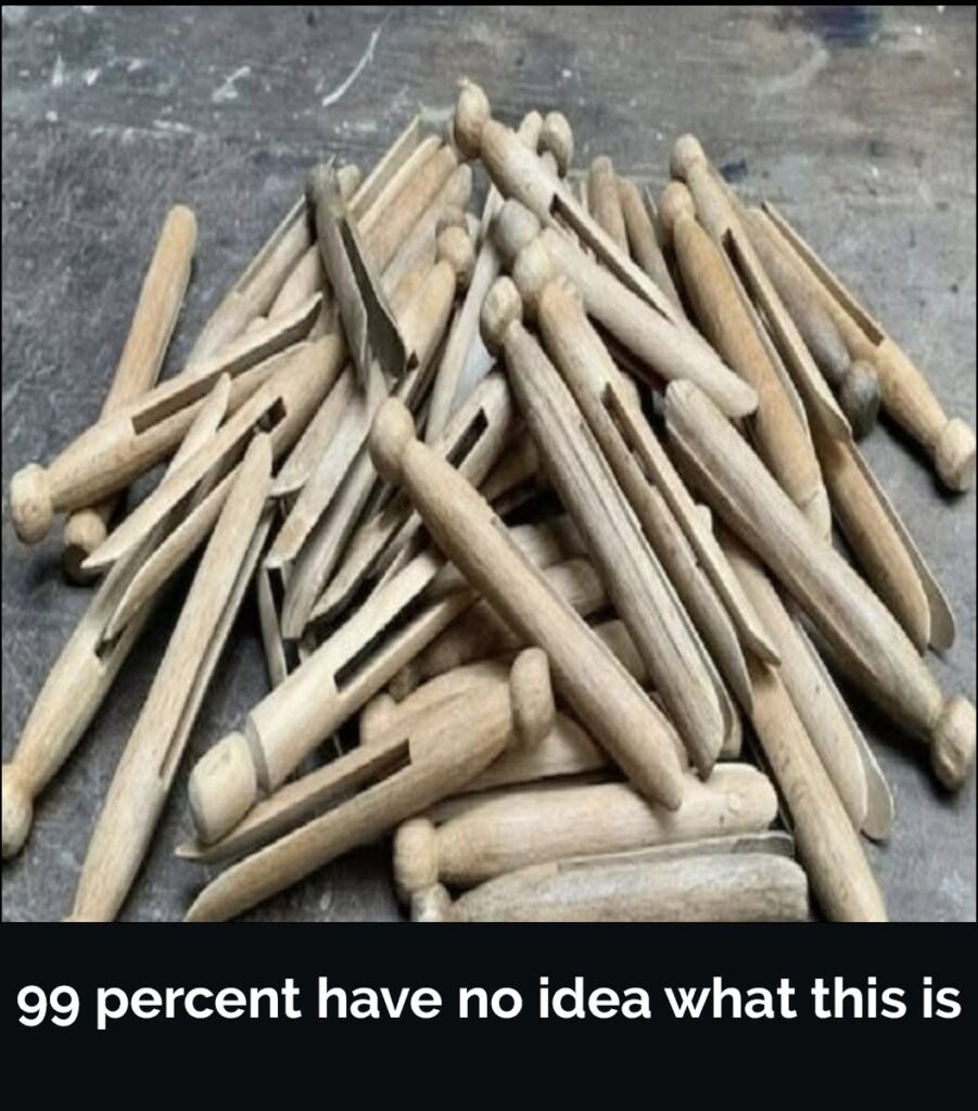 Online users look for answers on old wooden objects that fed clothing to the wind