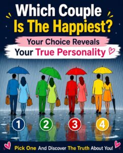 Which couple is the happiest? The one you choose reveals your true personality