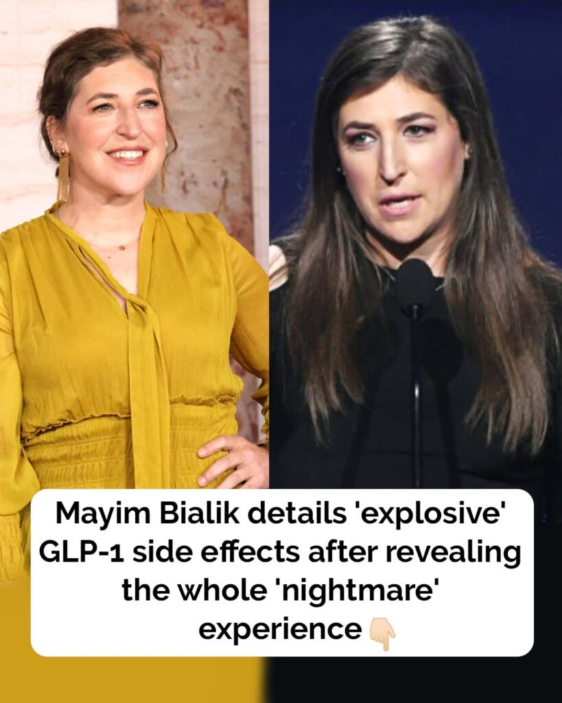 Mayim Bialik reveals ‘explosive’ GLP-1 side effect