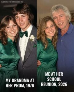 I Went to My Grandmother’s School Reunion in Her Prom Dress – When an Elderly Man Saw Me, He Took My Hands and Whispered, ‘Your Grandmother Promised You Would Marry Me’