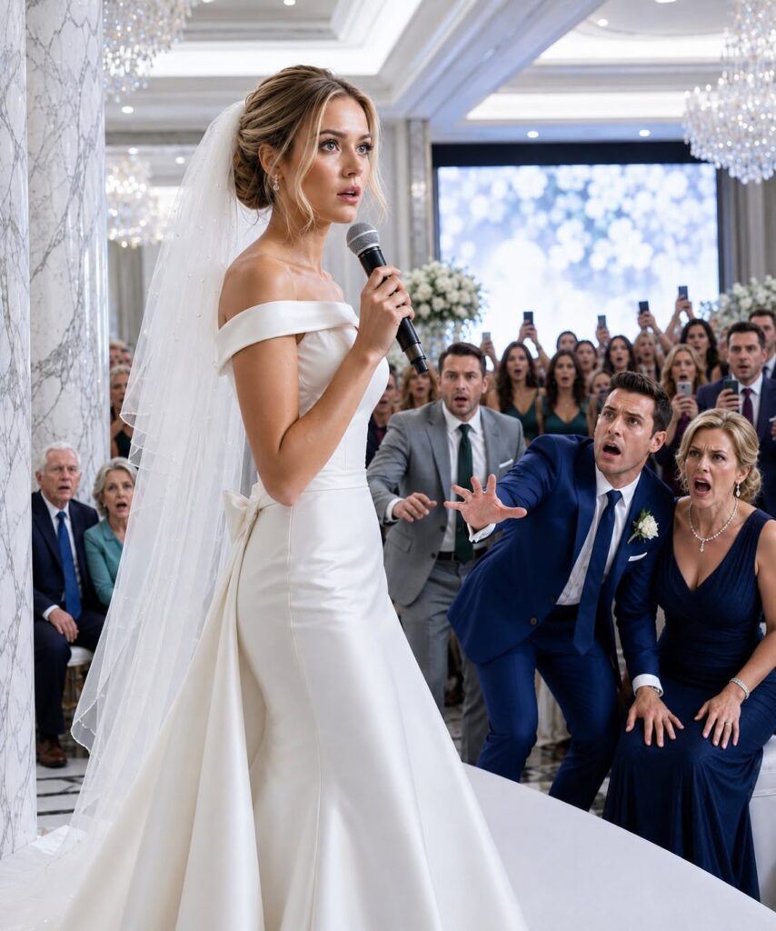 Fifteen minutes before my wedding, I found my parents sitting behind a pillar on two cheap plastic chairs, while my fiancé’s rich family filled the front row like royalty. My mother whispered, “Don’t ruin your day, sweetheart.” But something inside me went cold.