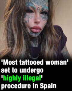 ‘Most tattooed woman’ to undergo ‘highly illegal’ procedure in Spain