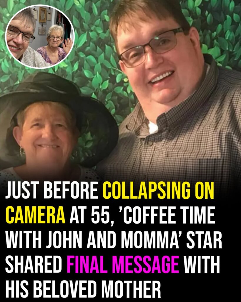 ‘Coffee Time with John and Momma’ influencer dies at 55 after collapsing on livestream