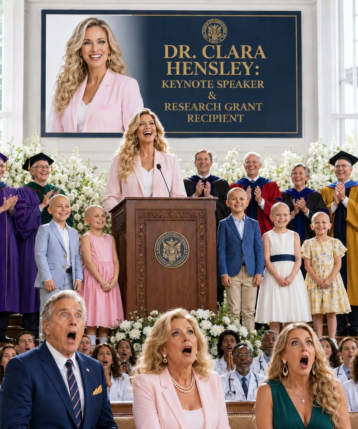 My father locked me out of my own graduation so my stepsister could take my seat. He thought I was “just a nurse’s assistant.” Minutes later, the Dean announced me as the keynote speaker and top research grant winner and my family’s smiles vanished.