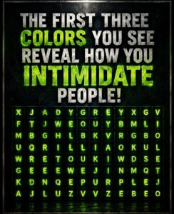 Unveiling Personality Secrets: What’s the First Color You See?