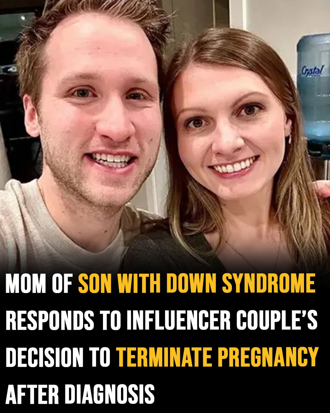 Mom of son with Down Syndrome responds to influencer couple’s decision to terminate pregnancy following diagnosis