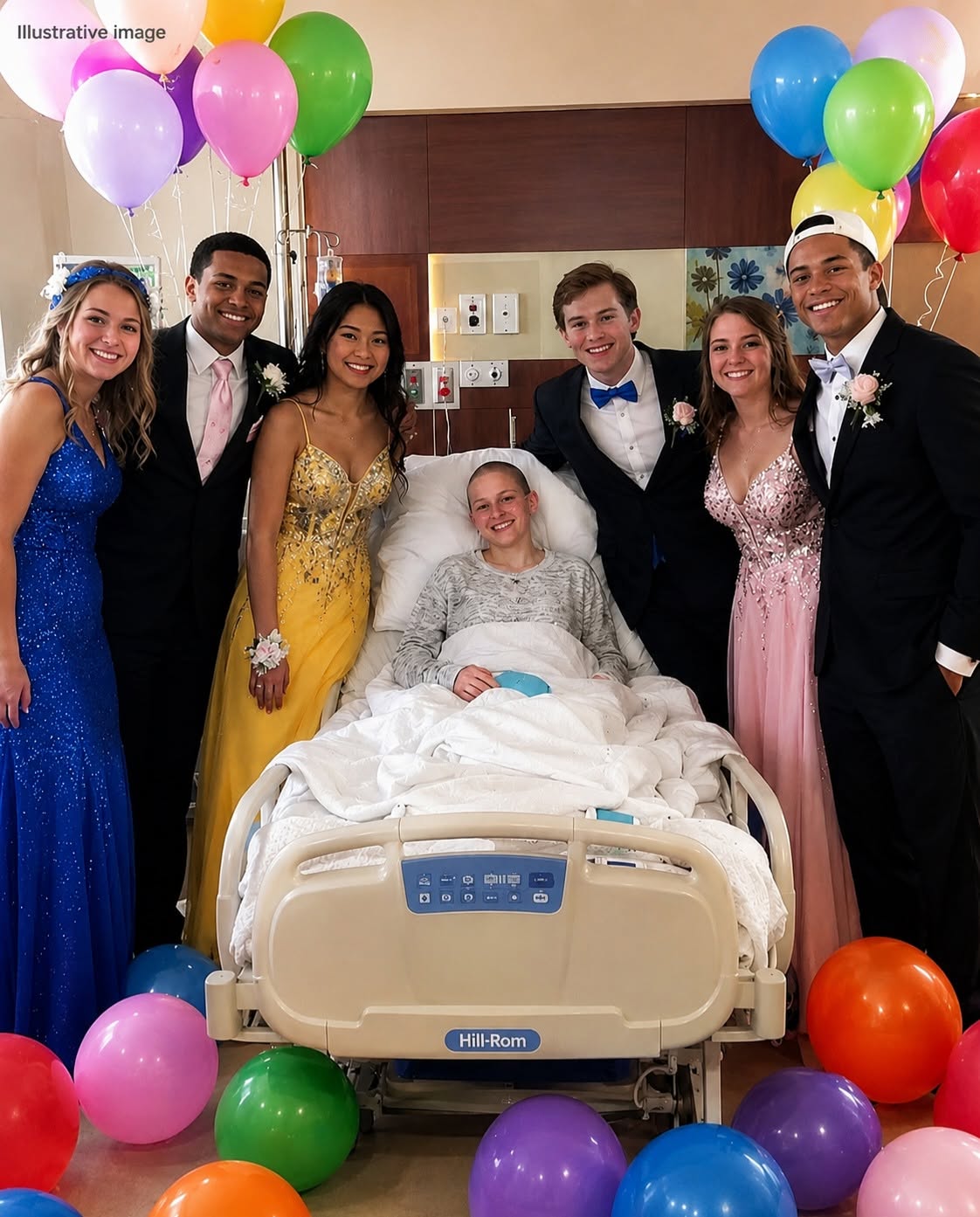My Daughter's Classmates Held Prom in Her Hospital Room Because She Couldn't Attend Due to Her Illness – Then One of Them Handed Me an Envelope and Said, 'Here's the Real Reason We're Here'