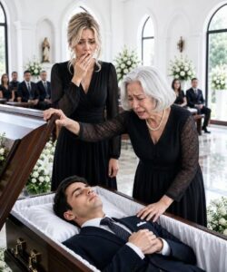 The mother opened the coffin that her daughter-in-law wanted to b3ry closed… and discovered the most horrible truth