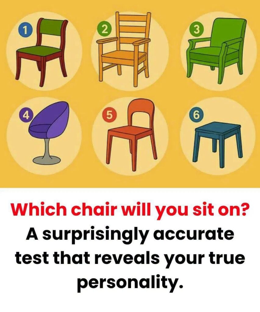 Pick a Chair, Learn Your Personality: This Fun Test is Shockingly Spot-On
