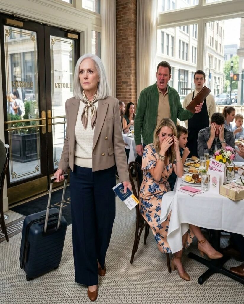 On Mother’s Day, my grown kids told me they had chosen the restaurant and expected me to pay for all twelve of them, just like always.