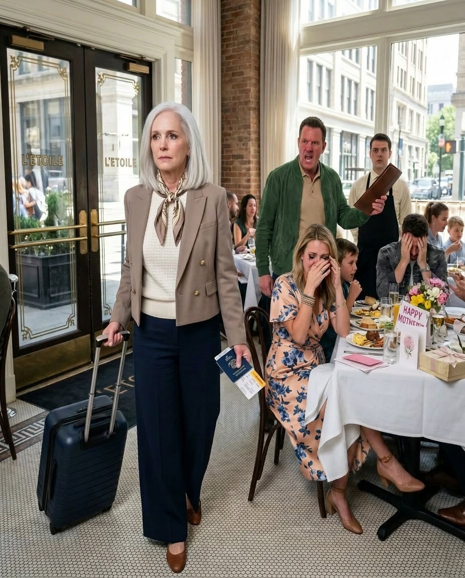 On Mother’s Day, my grown kids told me they had chosen the restaurant and expected me to pay for all twelve of them, just like always.