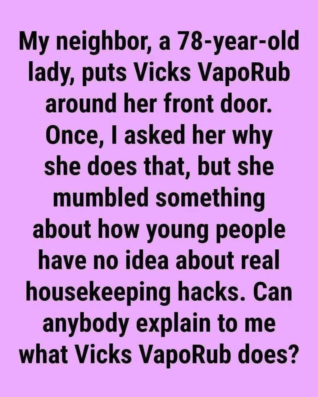 Amazing Trick With Vicks VapoRub: A Natural Spider Repellent?