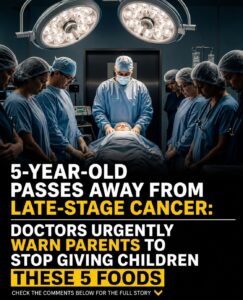 5 things doctors say you should never give your children to help prevent cancer