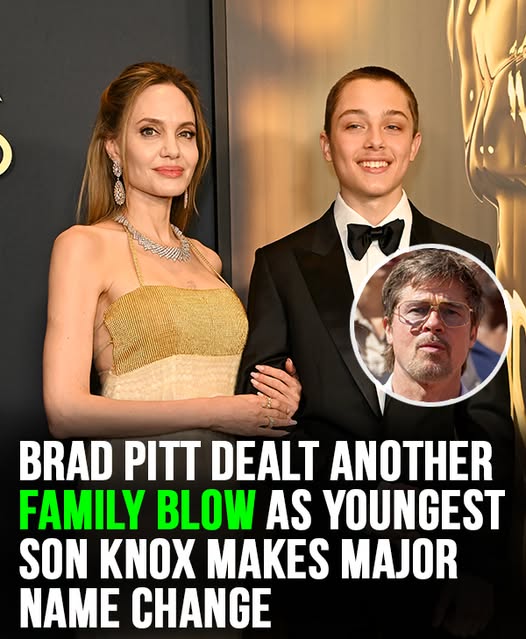 Brad Pitt hit with new family blow as youngest son Knox makes major name change