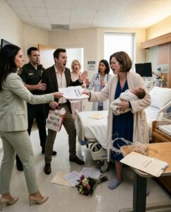 When I was about to give birth, my husband screamed at me to “stop being dramatic” and left for his mother’s birthday party. Two days later, he came home smiling—until what he saw made him collapse in fear…..