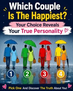 Which couple is the happiest? The one you choose reveals your true personality