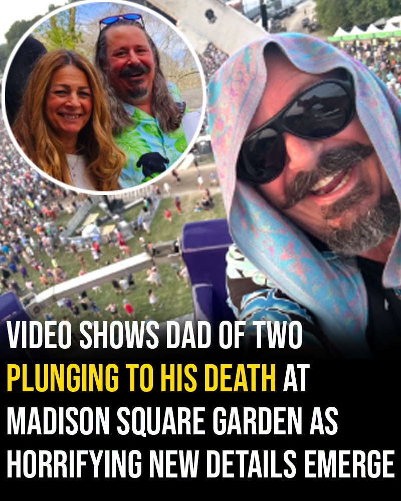 Video shows dad of two plunging to his death at Madison Square Garden as horrifying new details emerge