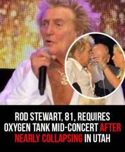 Rod Stewart, 81, requires oxygen tank mid-concert after nearly collapsing in Utah