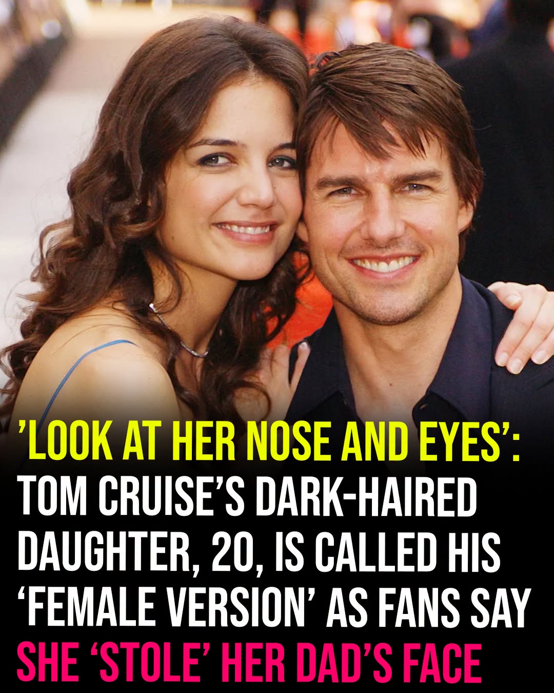 Suri Cruise is all grown up and fans can’t get over how much she looks like her dad