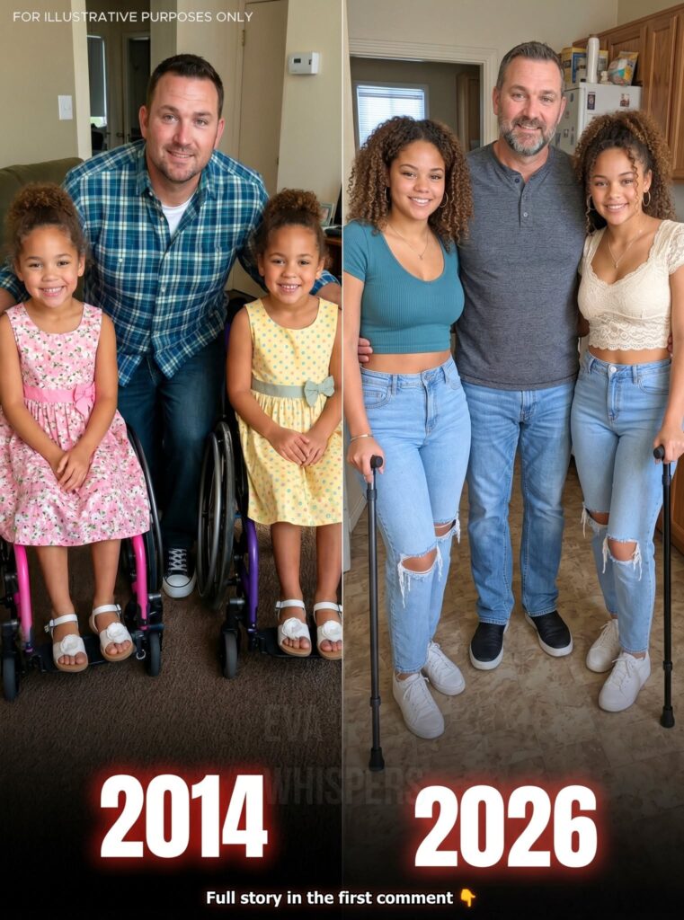 I Raised My Disabled Daughters Alone After Their Mother Walked Away—12 Years Later, on Father’s Day, They Revealed a Secret That Left Me in Tears