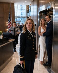 I Drove 3 Hours to Surprise My Husband—But the Guard Said “His Wife Is Upstairs,” Then I Saw Another Woman Wearing My Military Pendant…