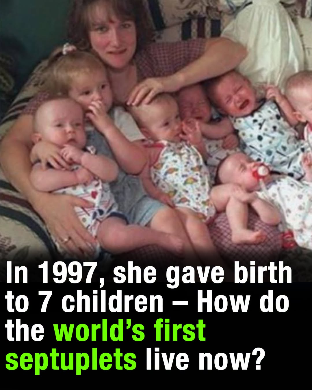 World’s first surviving septuplets celebrate 26th birthday