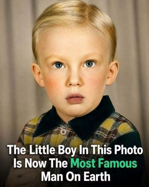The Little Boy In This Photo Is Now The Most Famous Man On Earth