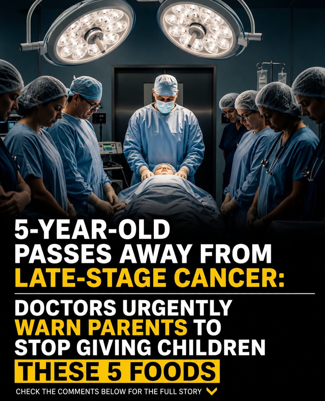 5 things doctors say you should never give your children to help prevent cancer