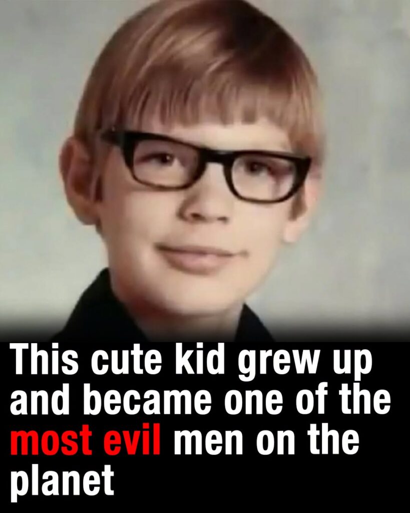 This smiling boy grew up to be one of the most evil men on earth
