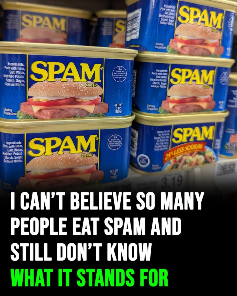 SPAM: What does it stand for, and what are its ingredients?