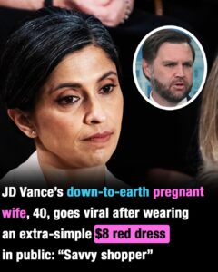 Usha Vance proves she’s a savvy shopper with budget-friendly maternity dress