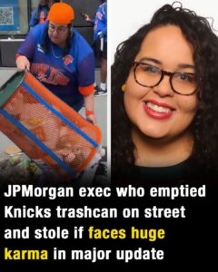 JPMorgan Exec who dumped and stole Knicks bin faces karma in major update