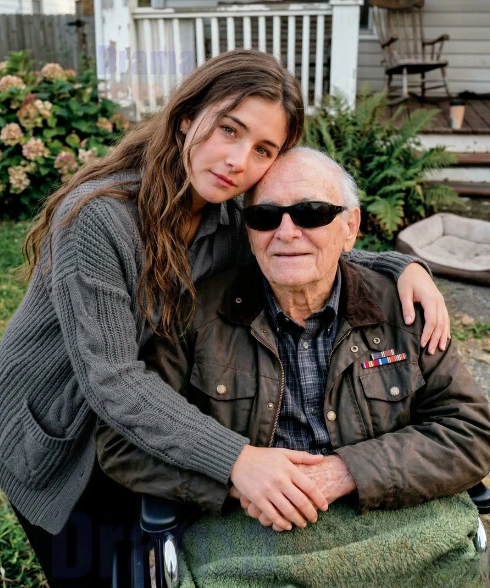 I Was Paid to Pretend to Be a Blind Veteran’s Granddaughter Every Sunday—But After He Passed Away, His Final Wish Changed My Life Forever