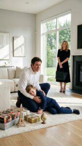 My 7-Year-Old Son Refused To Sit Down When I Returned Home After Three Months Away — Everyone Said He Just Wanted Attention, Until A Secret Hidden Behind My Front Door Was Finally Exposed