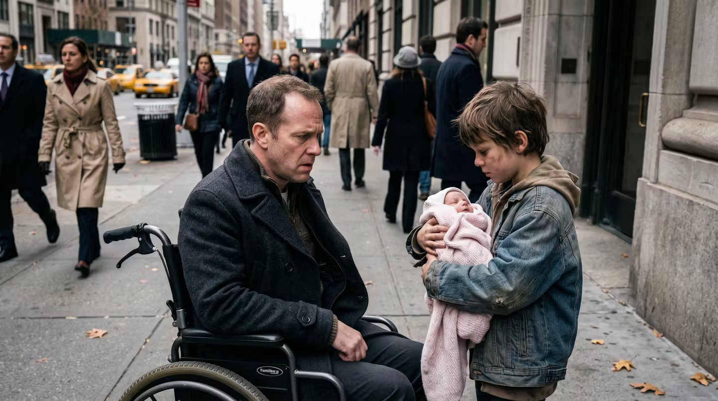 Part 2 : The 9-Year-Old Beggar Boy Said, ‘Please Feed My Baby Sister, Sir… She Can Heal Your Legs.’