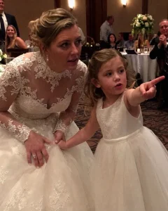 My Daughter Tugged on My Wedding Dress and Said, ‘I Saw New Daddy and Uncle Peter Do Something Bad’ – What I Did Next Sh0cked All 200 Guests