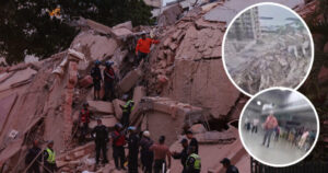 Moment Venezuela earthquake strikes captured in horror footage as death toll could exceed 10,000
