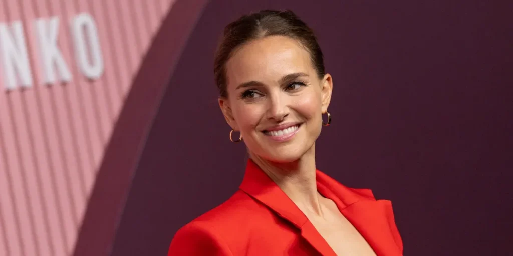 Natalie Portman Shares Her Baby Bump in a Casual Open Shirt with a Sweet Caption — Photo