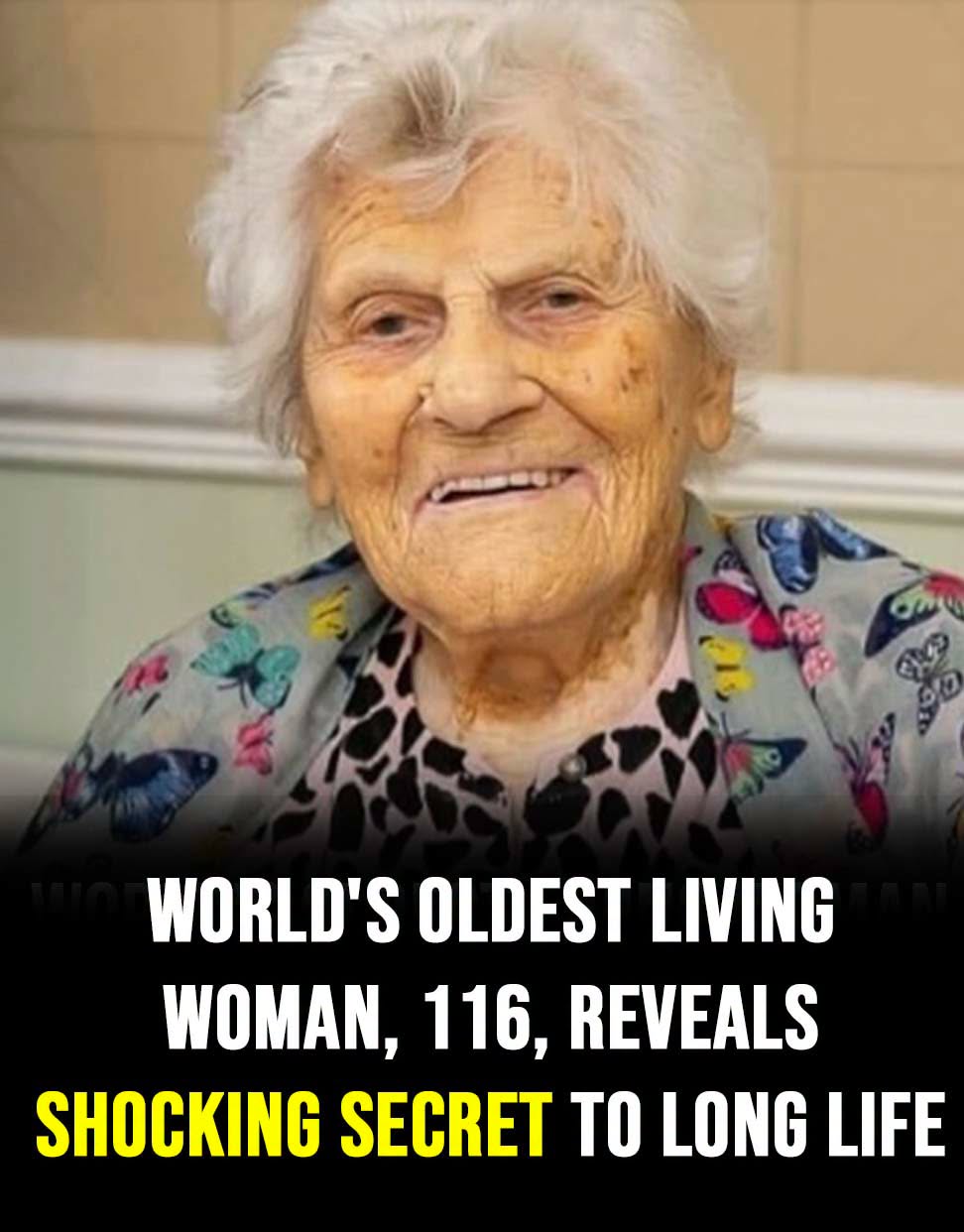 World’s oldest living woman, 116, reveals a surprising secret to her long life