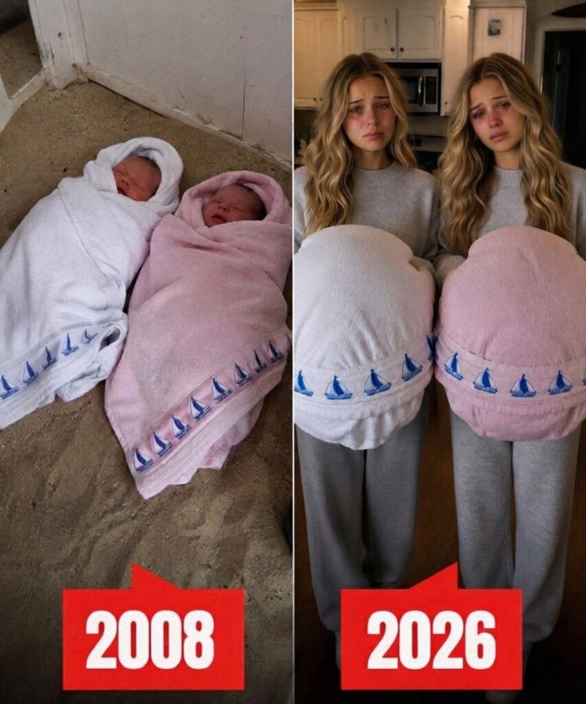 I Adopted Twin Baby Girls I Found Wrapped in Towels in a Beach Changing Cubicle – On Their 18th Birthday, They Handed Me the Same Towels and Whispered, ‘Dad… We Owe You the Truth’