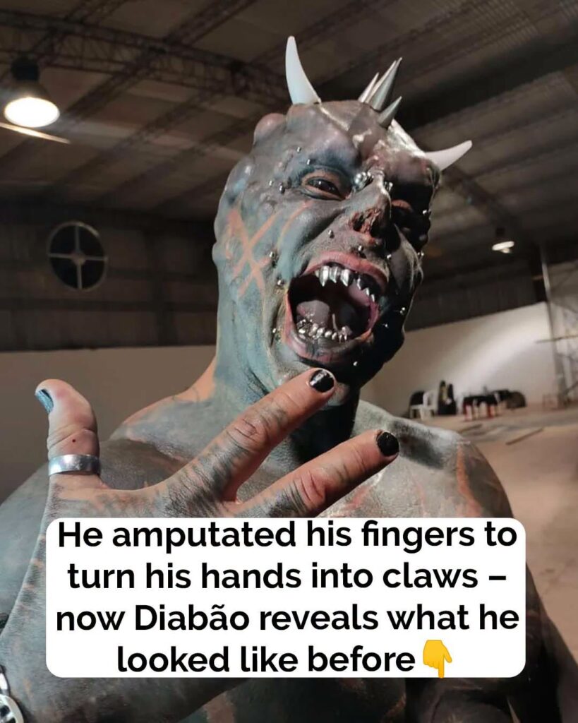 Diabão: How he looked before his crazy transformation