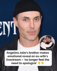 Angelina Jolie’s brother reveals his biggest secret on ex-wife’s livestream