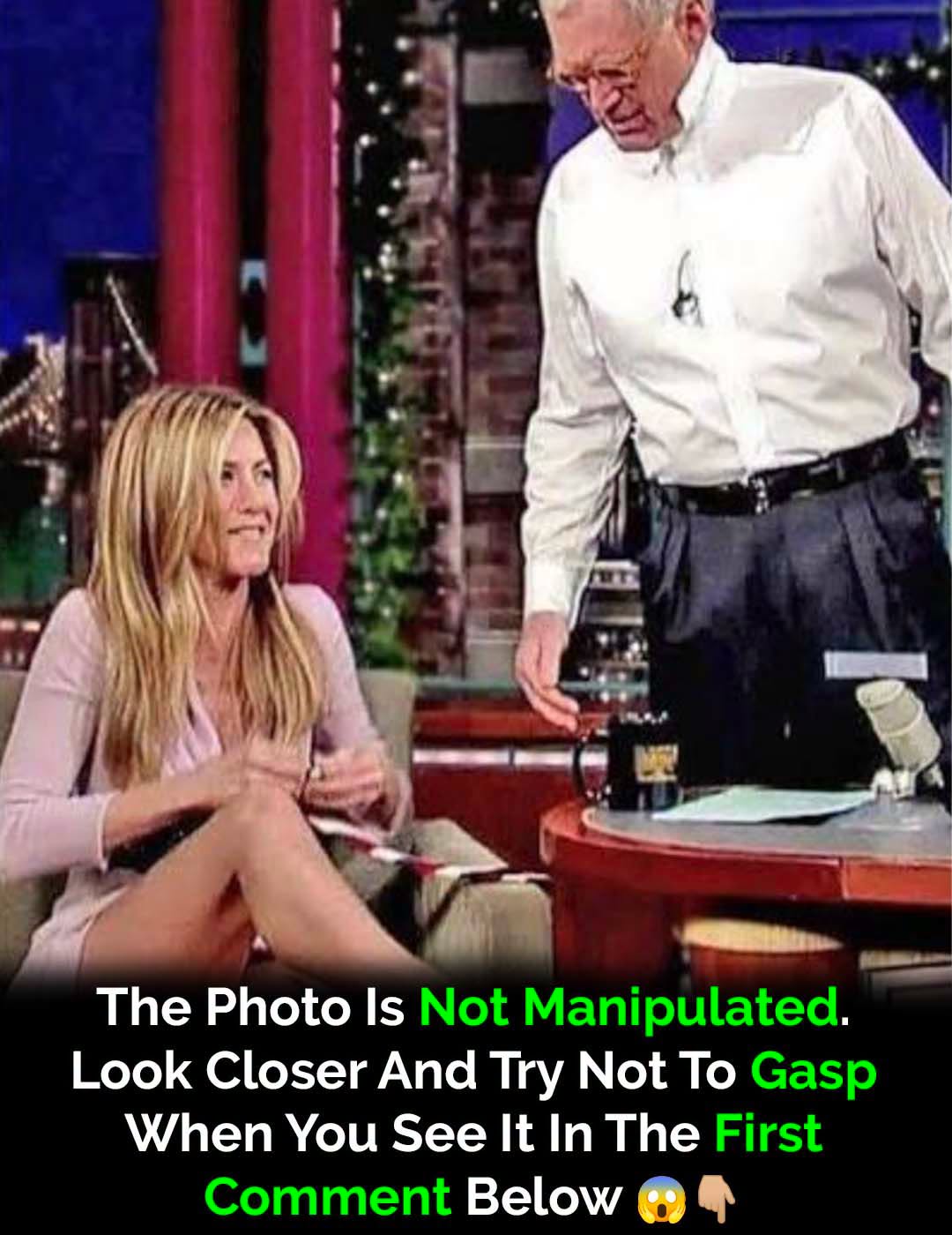 David Letterman’s question that left Jennifer Aniston very uncomfortable