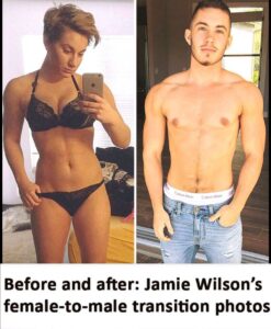 Jamie Wilson’s female-to-male journey revealed in before and after photos